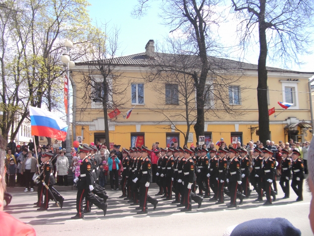 День Победы в моём городе