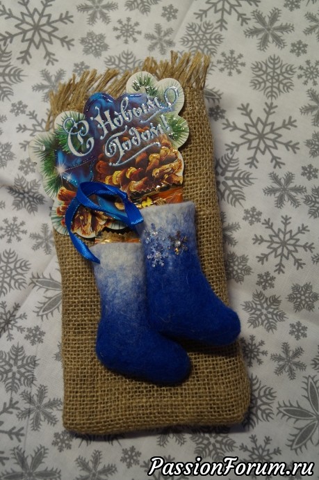 Валеночки сувенирные