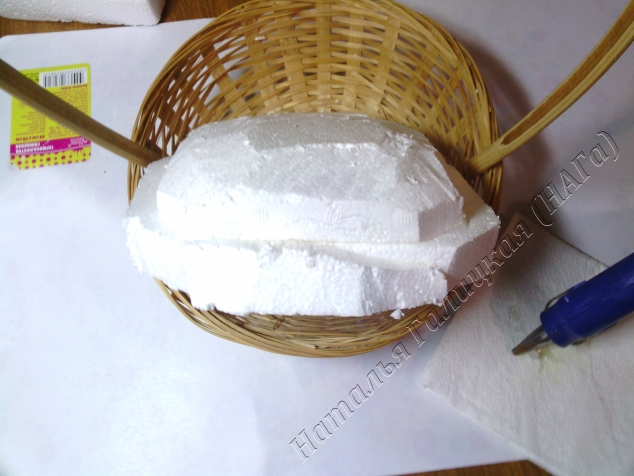 Корзинка тюльпанов из фоамирана. МК из архива форума