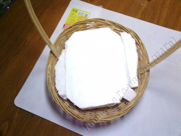 Корзинка тюльпанов из фоамирана. МК из архива форума