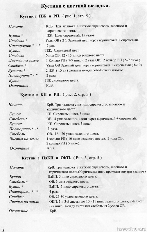 Н.С. Курбатская "Вяжем кружево фриволите" часть 8