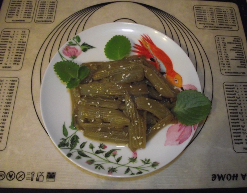 Как я готовлю лопух.