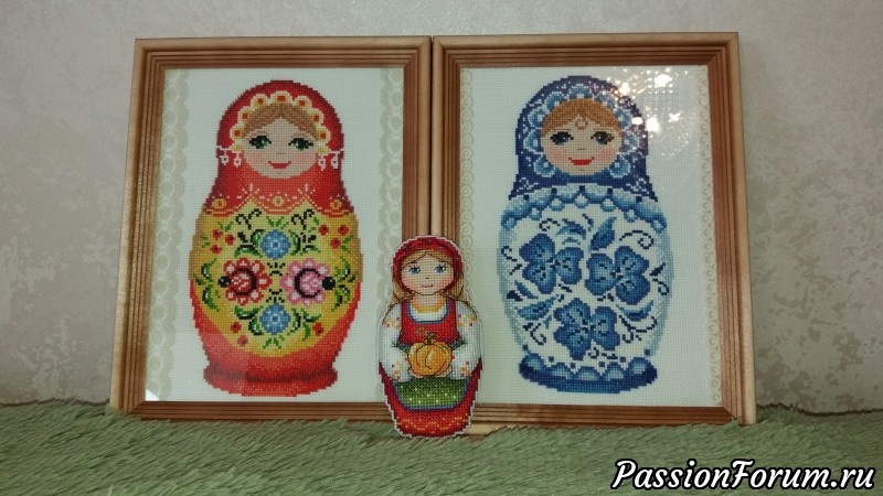Мои вышивки крестом