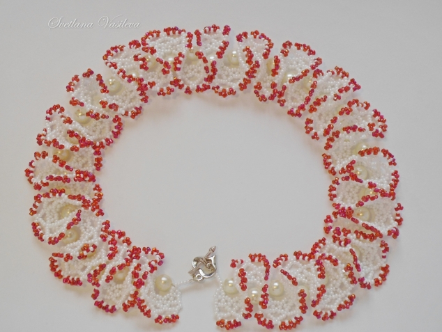 Украшение из бисера,колье,ожерелье,"огалала",продам(1200р.)