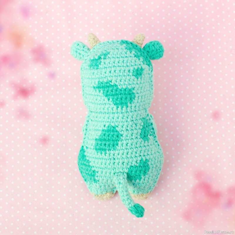 Коровка Няша крючком