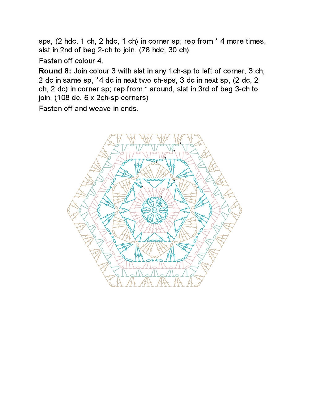 Коллекция проектов крючком в книге &laquo;100 Crochet Tiles&raquo;