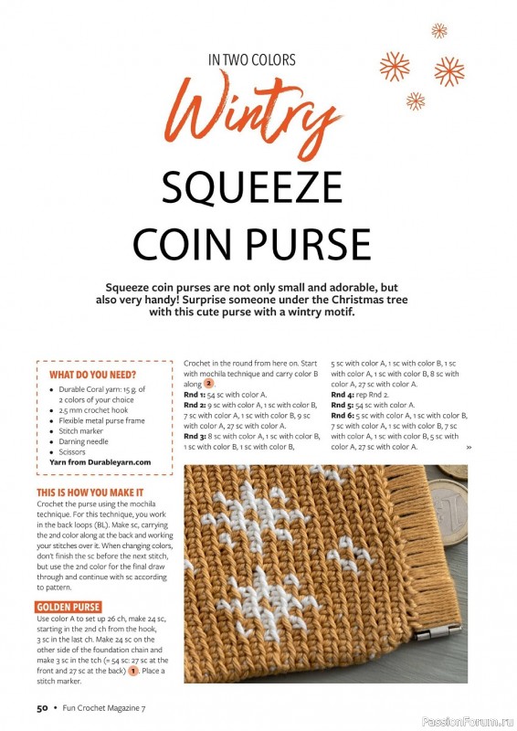 Вязаные проекты крючком в журнале «Fun Crochet Magazine №7 2022»