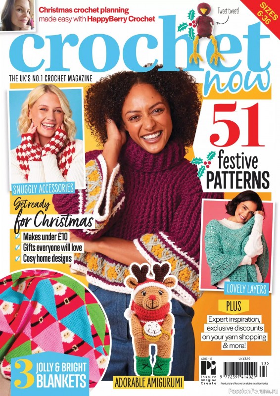 Вязаные проекты крючком в журнале &laquo;Crochet Now №113 2024&raquo;