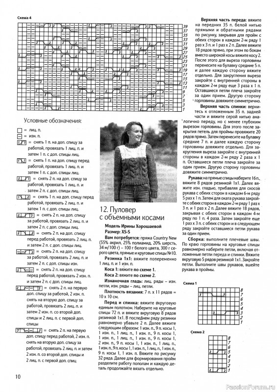 Вязаные модели в журнале «Вязаная Мода №2 2018»