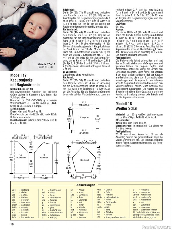Вязаные проекты для детей в журнале «Baby Strick №2 2023 »