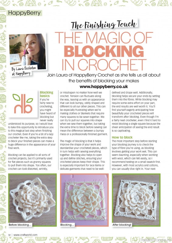 Вязаные проекты крючком в журнале «Crochet Now №111 2024»