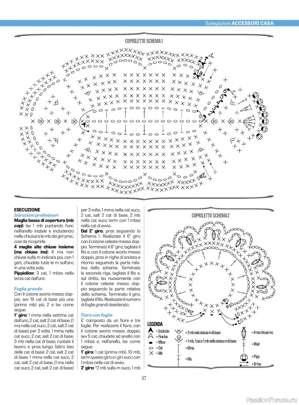 Вязаные проекты крючком в журнале «L'uncinetto di Gio №48 2025»