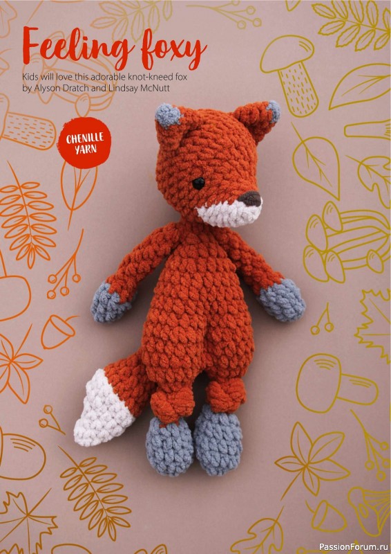 Вязаные проекты крючком в журнале «Simply Crochet №145 2024»