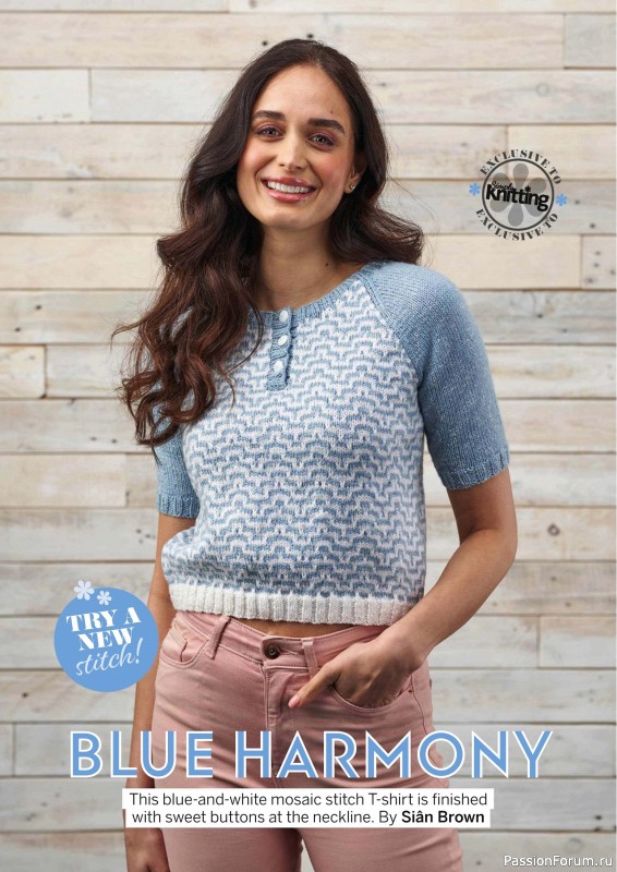 Вязаные проекты крючком в журнале «Simply Knitting №266 2025»