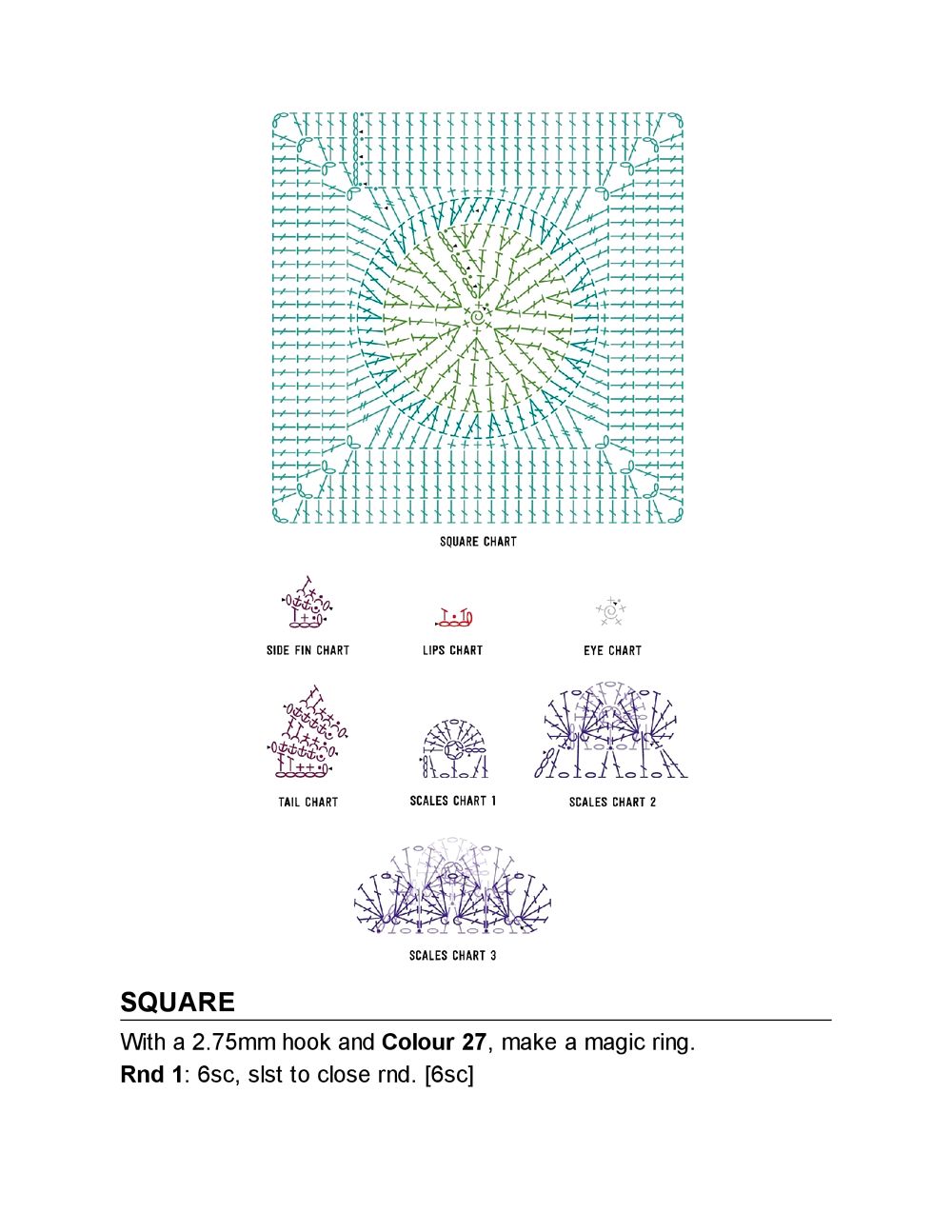Коллекция "бабушкиных квадратов" в книге «3D Animal Granny Squares»