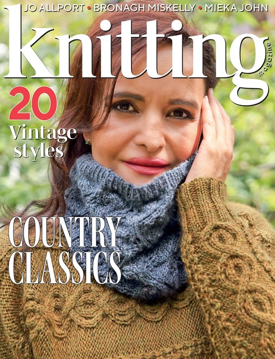 Вязаные модели спицами в журнале &laquo;Knitting Magazine №236 2022&raquo;