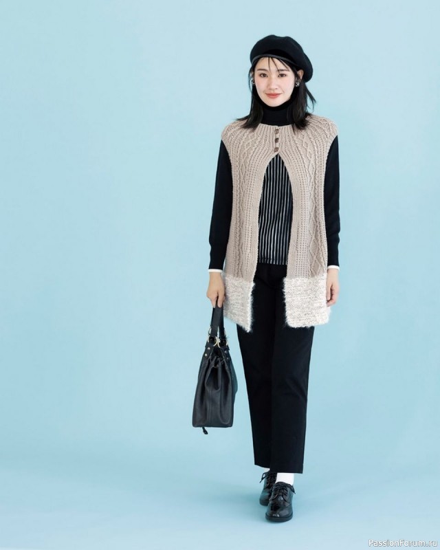 Вязаные модели в журнале «Knit Ange - Autumn/Winter 2023/2024»