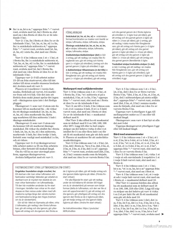 Коллекция проектов для рукодельниц в журнале «Stickat & Sant - Virka! Specialtidning - Juli 2025»