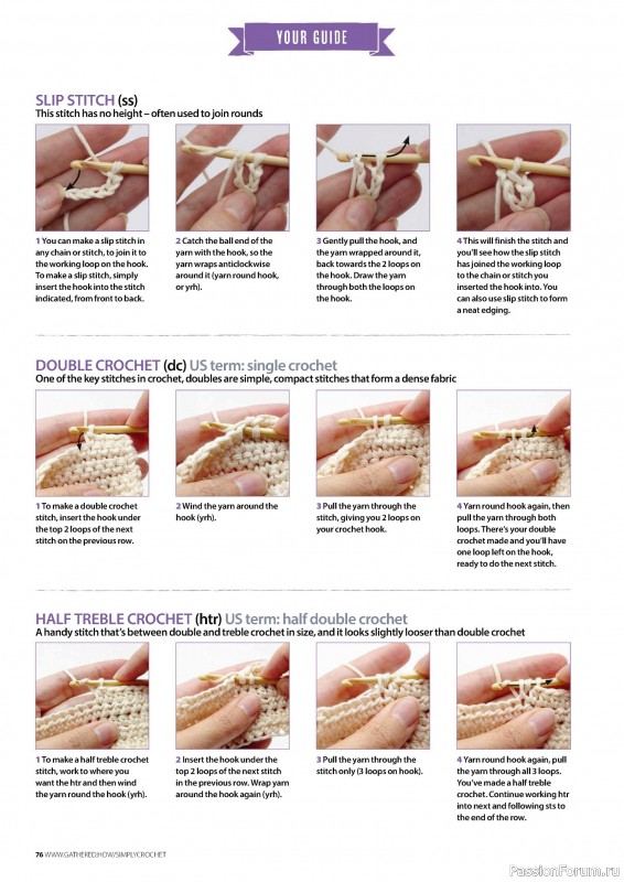 Вязаные проекты крючком в журнале «Simply Crochet №152 2024»