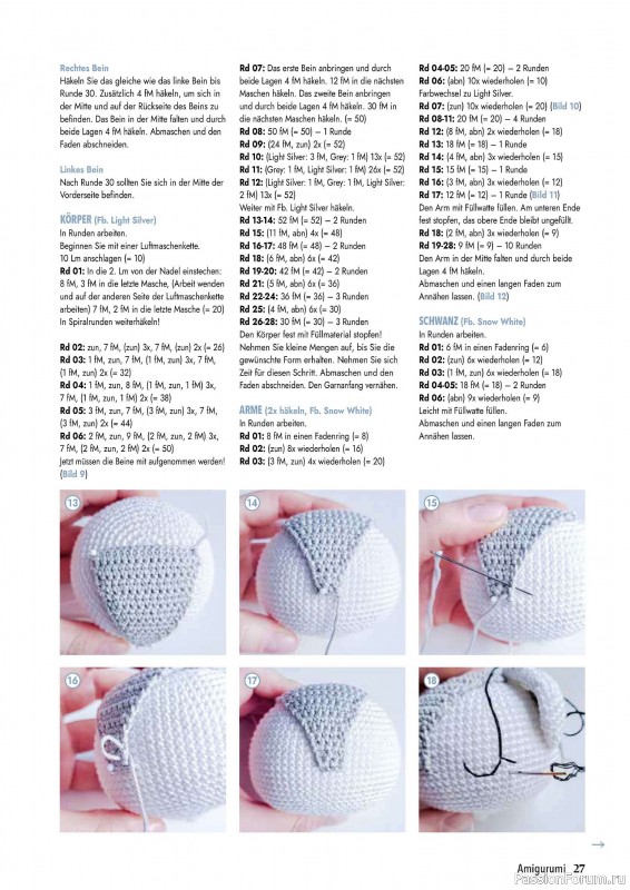 Вязаные проекты в журнале «Hakeln Best of Amigurumi №18 2024»