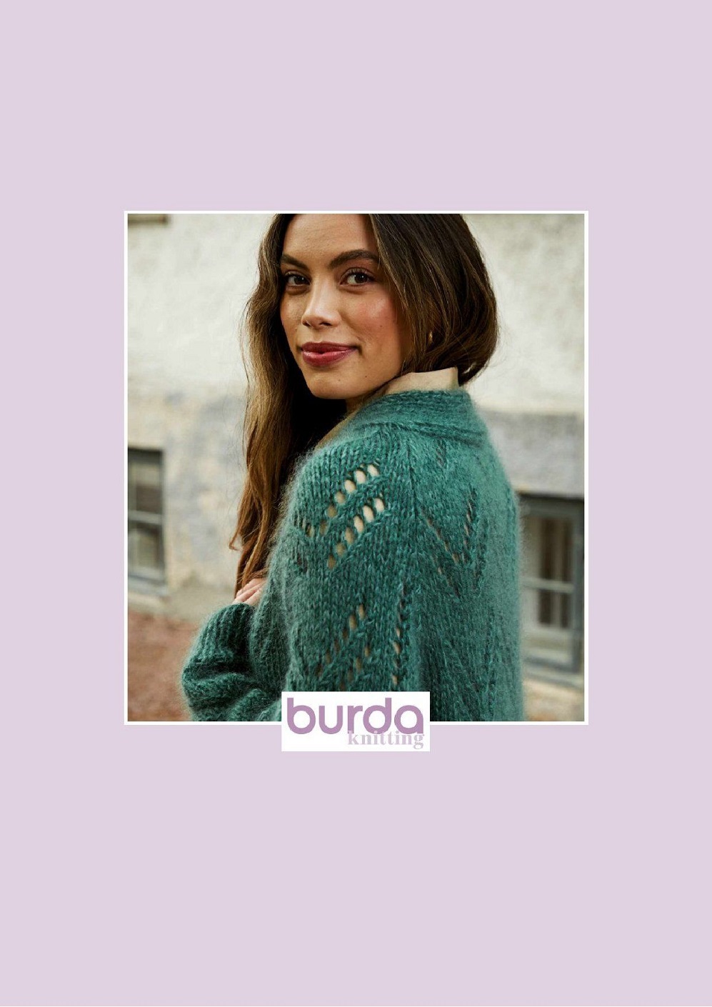 Модели спицами в журнале "Burda Knitting" №12 2021