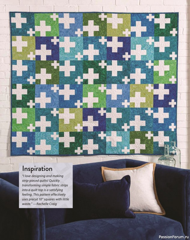Коллекция проектов для рукодельниц в журнале «Quilter’s World Special - Perfectly Precut 2025»