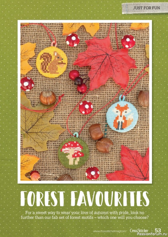 Коллекция вышивки в журнале «CrossStitcher №401 2023»