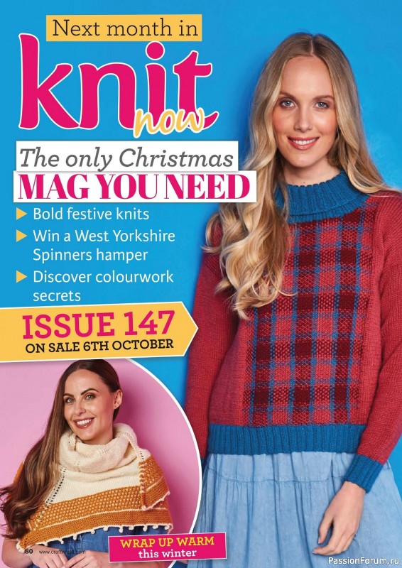Вязаные модели cgbwfvb в журнале «Knit Now №146 2022»