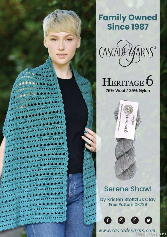 Вязаные проекты в журнале «Inside Crochet №155 2023»