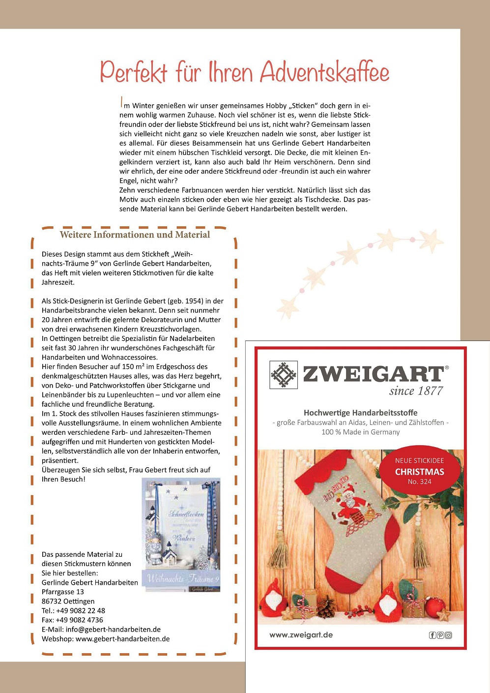 Журнал &quot;Kreuzstich Motive&quot; №24 2021