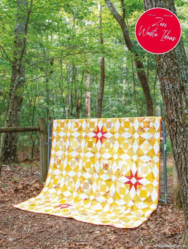 Коллекция проектов для рукодельниц в журнале «Quilters Companion №132 2025»