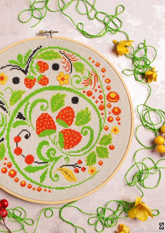 Коллекция вышивки в журнале «XStitch Magazine №22 2022»