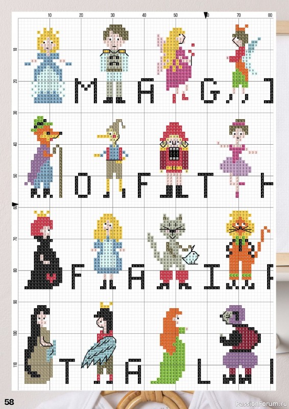 Коллекция вышивки в журнале «XStitch Magazine №24 2023»