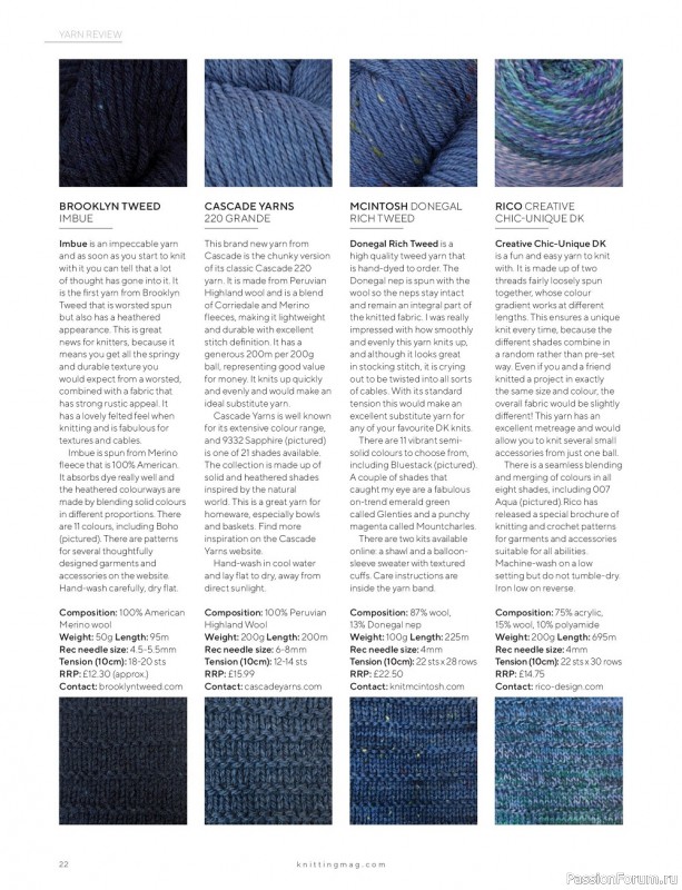 Вязаные модели спицами в журнале «Knitting №239 2023»