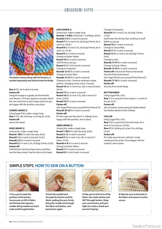 Вязаные проекты крючком в журнале «Simply Crochet №163 2025»