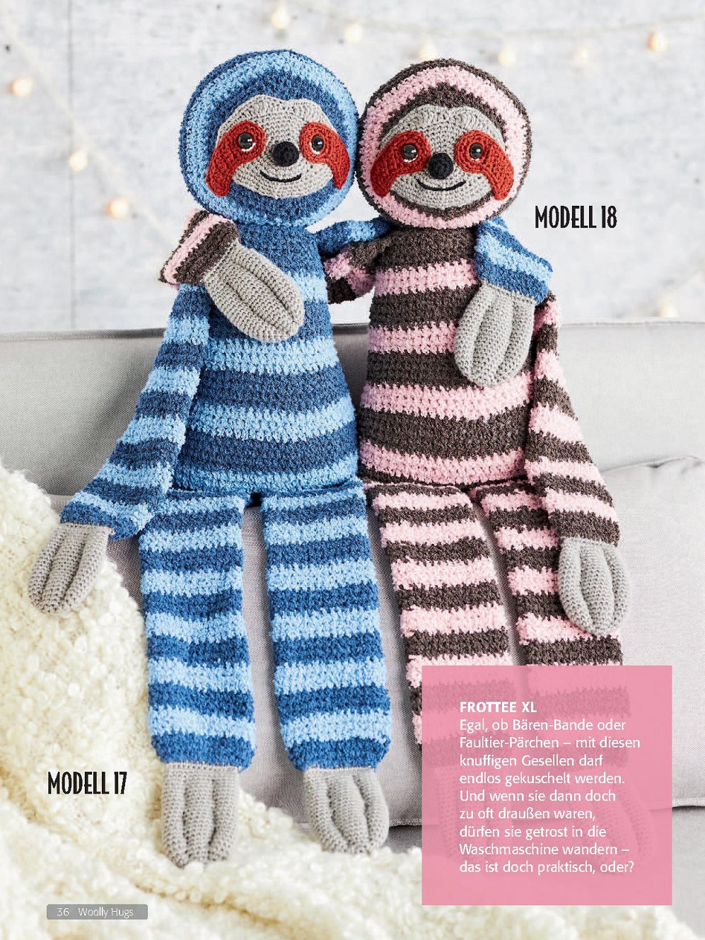 Коллекция проектов для рукодельниц в журнале &quot;Woolly Hugs Maschenwelt&quot; №7 2021