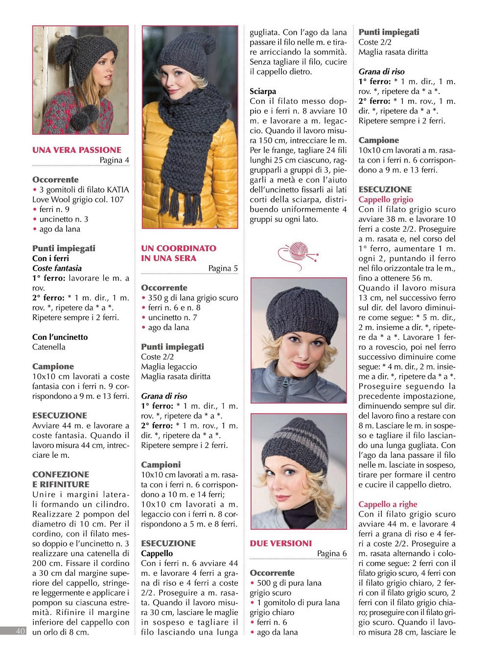 Женские модели спицами для весны и лето. &quot;Piu Maglia Cappelli - Accessori&quot; №3 2021