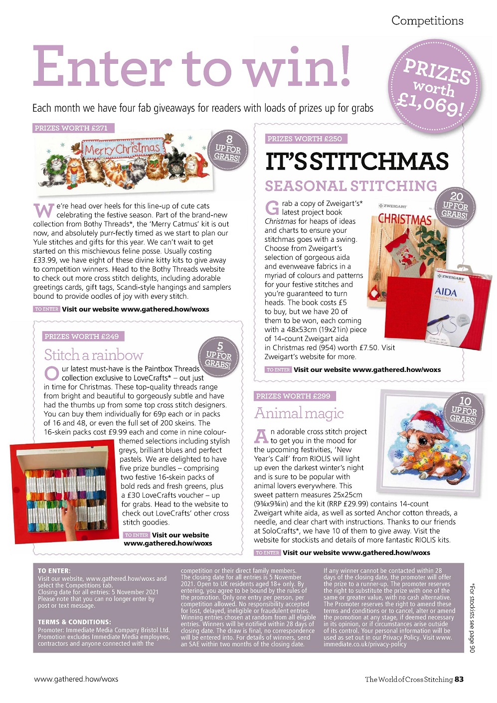 Журнал &quot;The World of Cross Stitching&quot; №313 2021