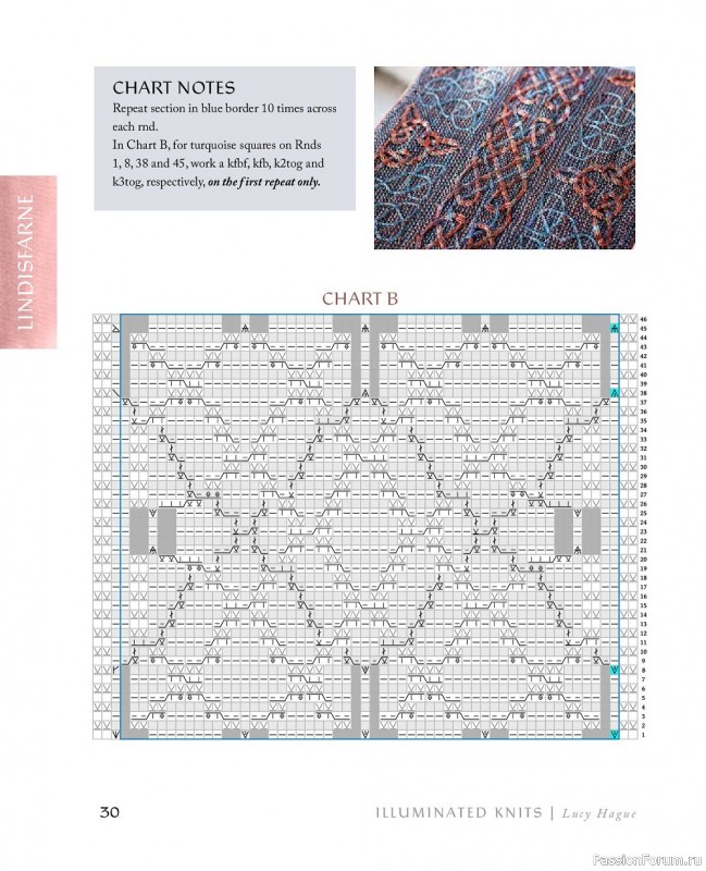 Коллекция шотландских узоров в книге «Illuminated Knits»