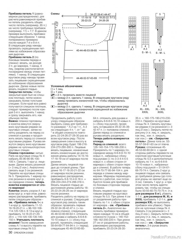 Вязаные модели в журнале «Creazion №2 2022»
