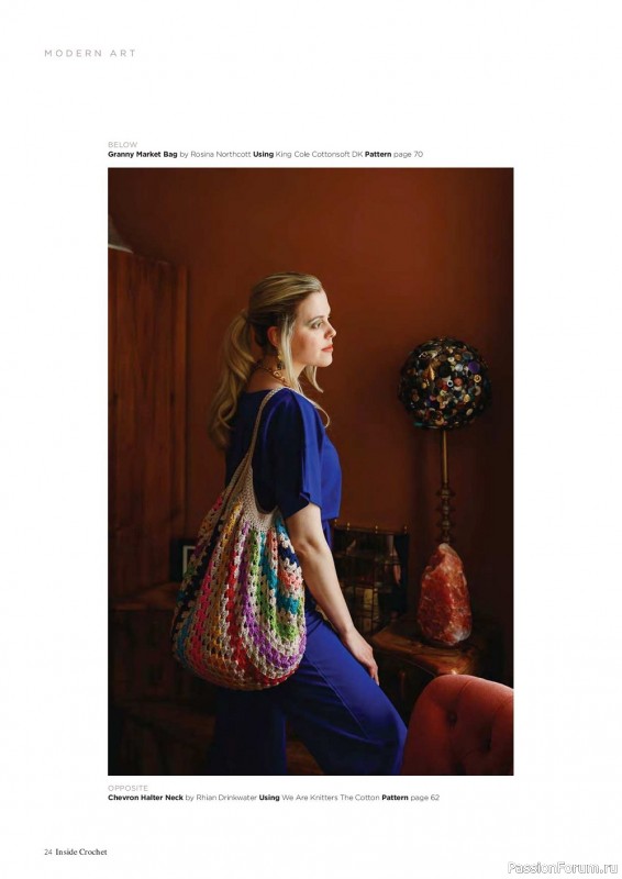 Вязаные проекты крючком в журнале «Inside Crochet №149 2022»