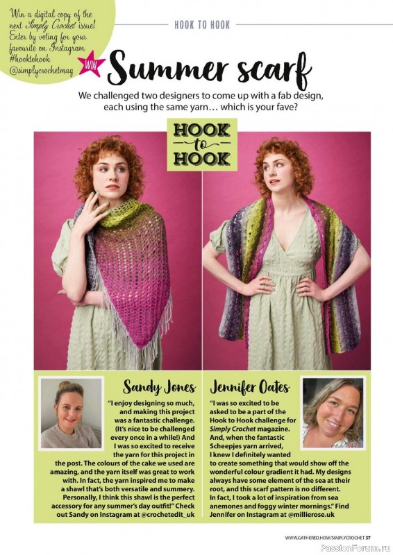 Вязаные проекты крючком в журнале «Simply Crochet №125 2022»