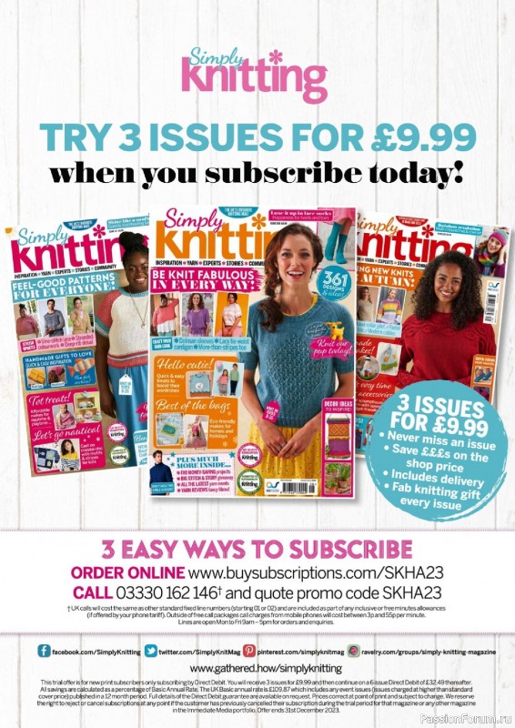 Вязаные проекты крючком в журнале «Simply Crochet №139 2023»