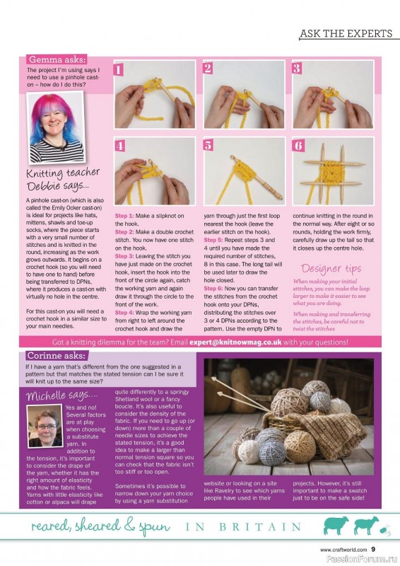 Вязаные проекты спицами в журнале «Knit Now №147 2022»