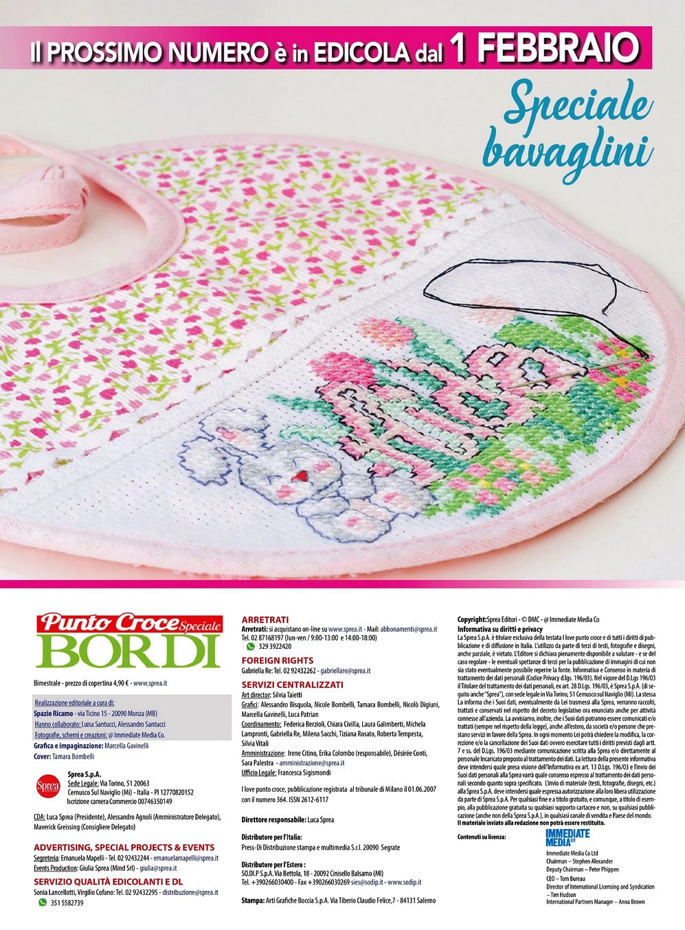 Журнал для вышивальщиц "Punto Croce Speciale" №6 2021