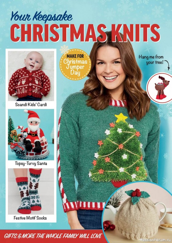 Вязаные проекты в журнале &laquo;Christmas Knit&raquo;