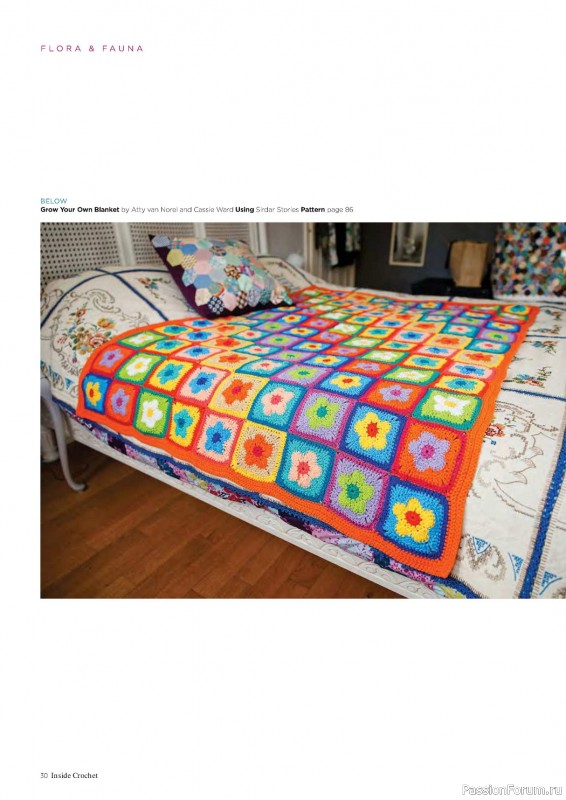 Вязаные проекты крючком в журнале «Inside Crochet №156 2023»