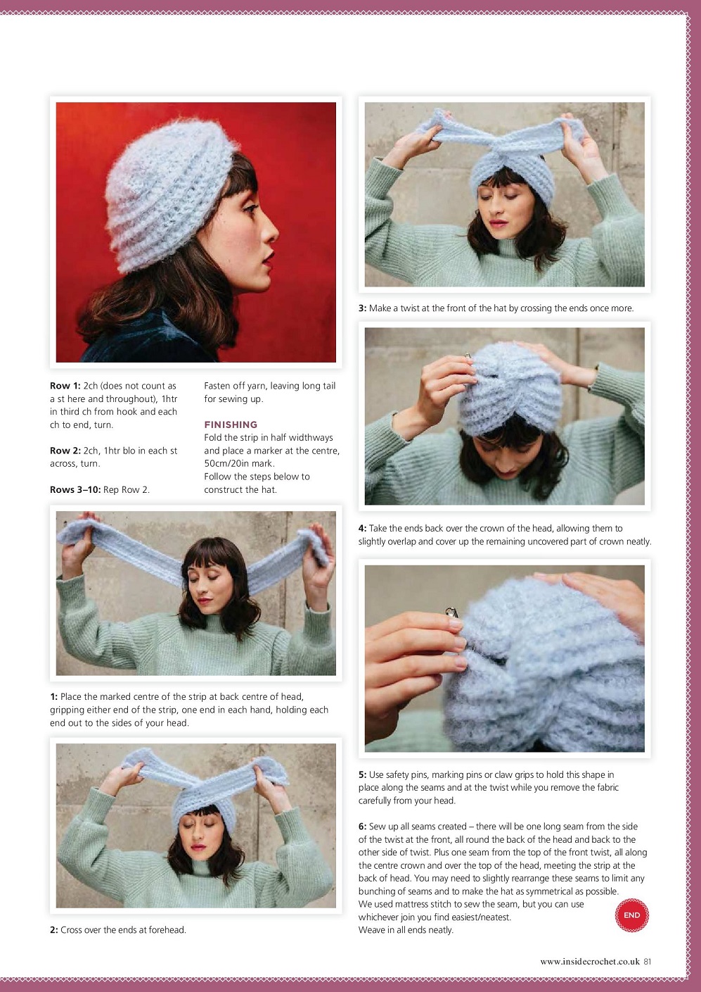 Трикотажные модели одежды и аксессуары. "Inside Crochet" №142 2021