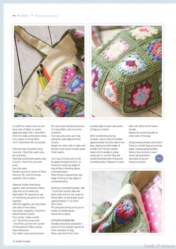 Вязаные модели крючком в журнале «Inside Crochet №154 2023»