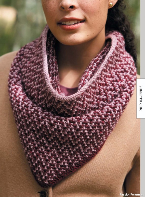 Вязаные модели в журнале «Interweave Knits - Winter 2024»